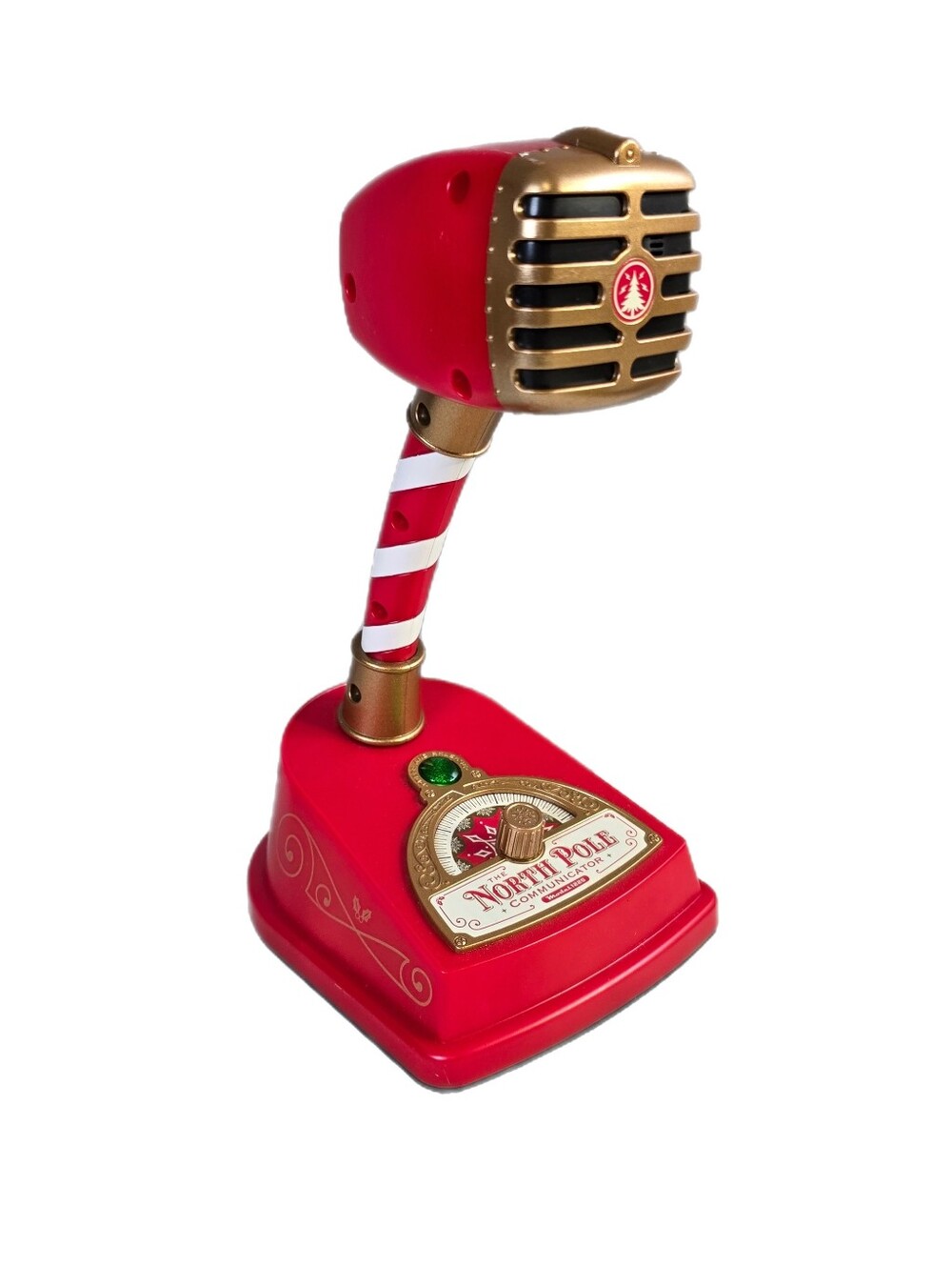 Hallmark North Pole Communicator 1225 Christmas Talk to Santa Microphone TESTED